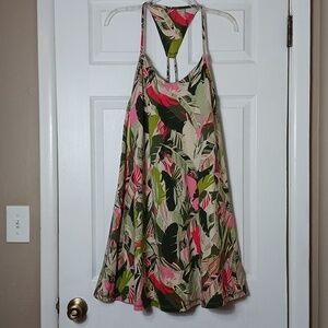 Patagonia Edisto Strappy Sundress Cotton Summer Tropical Size L